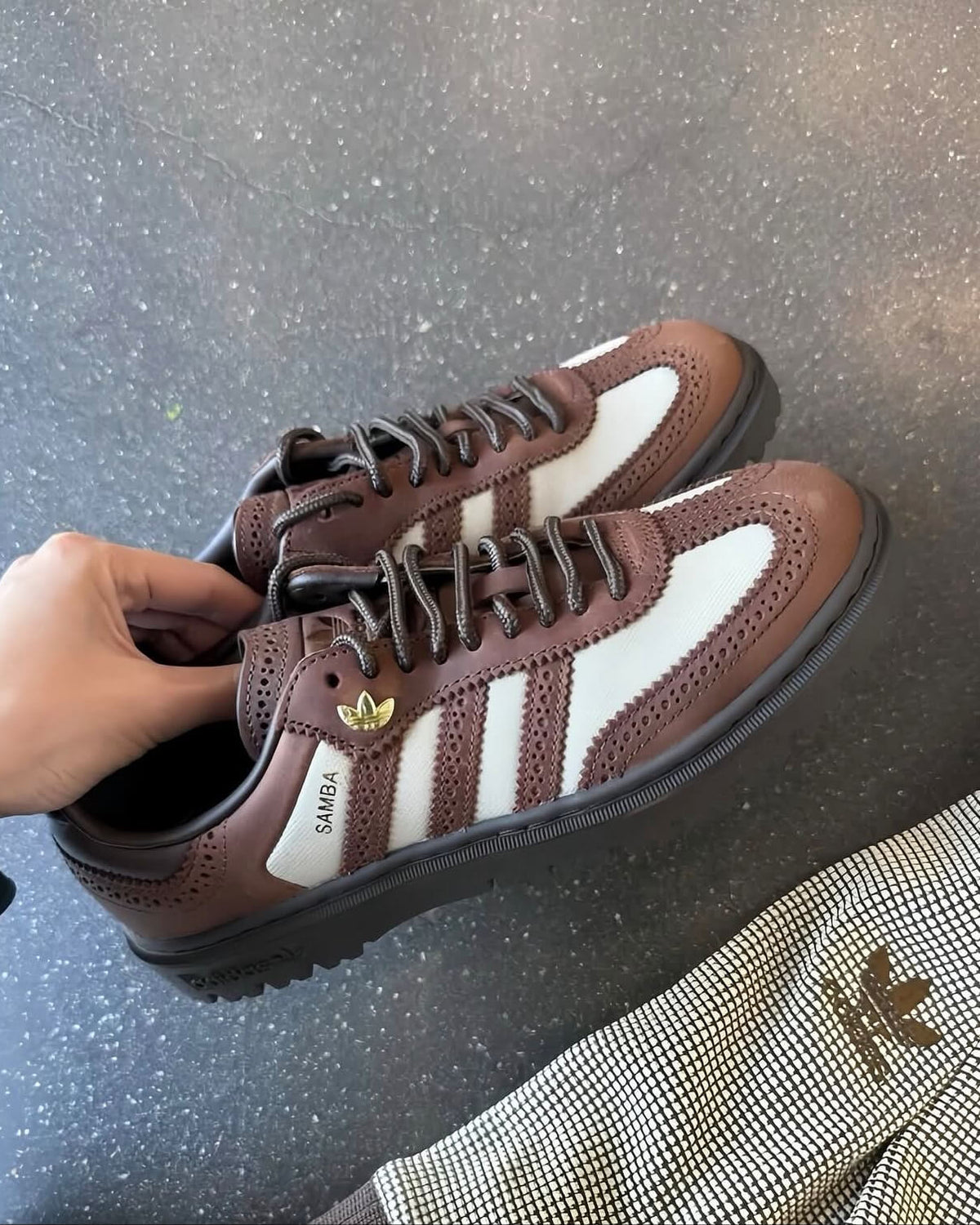 Adidas Samba WTR Brown/Gold (Women's)
