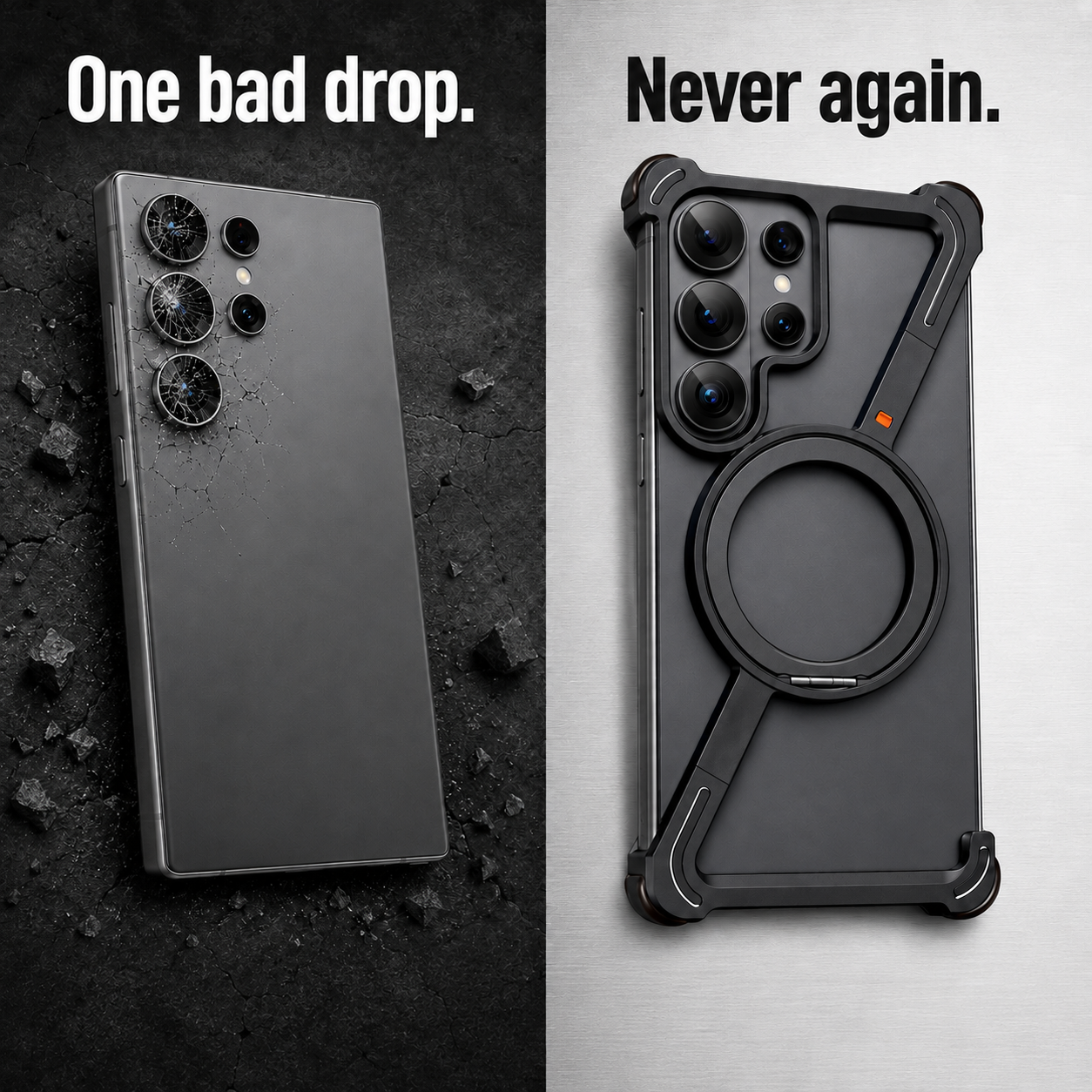 Titanium Z Frameless Case