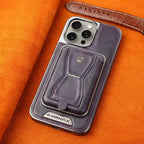 Leather Case with Wallet Stand For iPhone